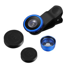 10Pièces Kit Lentilles Téléphone Macro Fisheye Grand Angle