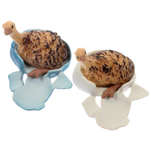 10Pièces Figurines Autruche Bébé En Plastique Couleurs Variées Décor