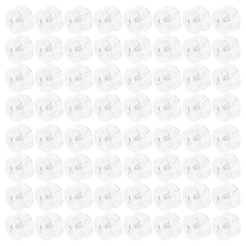 400Pcs Transparent Sewing Bobbins Wear-Resistant Thread for Home Use