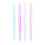 4Pcs Durable Glass Nail Files Double-Sided Manicure Sticks Multi Color 1