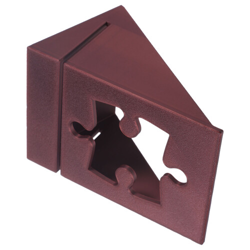 3Pièces Porte-Image Puzzle Marron Pour Affichage Sans Mains Durable 2