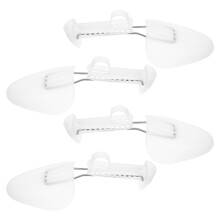 8Pcs Clear Plastic Shoe Stretchers for Men Shoes Shape Preservation