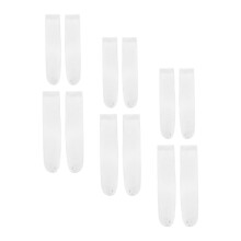 12Pairs Cotton White Sublimation Socks for DIY Heat Transfer Printing