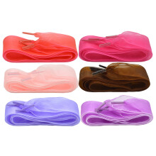 18Paren Mix Kleuren Chiffon Platte Veters Elke Schoenstijl