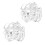 4Pcs Premium Silver Flower Arrangement Cage Mesh Floral Fixing Tools 1