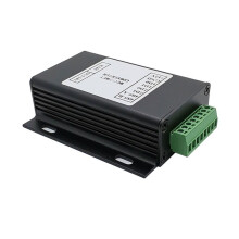 1pair Wiegand to TCP/IP Converter/Wiegand Signal Extender/Auto Recognizes All WG Formats Use to Long Distance Access EU