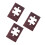 3Pièces Porte-Image Puzzle Marron Pour Affichage Sans Mains Durable 8