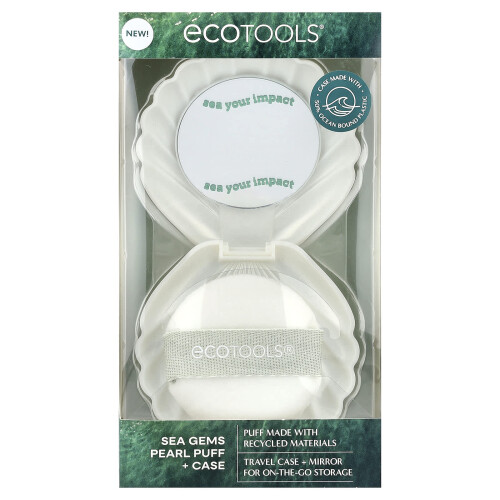 EcoTools EcoTools, Set a 2 Pezzi di Perle Marina e Puff + 1
