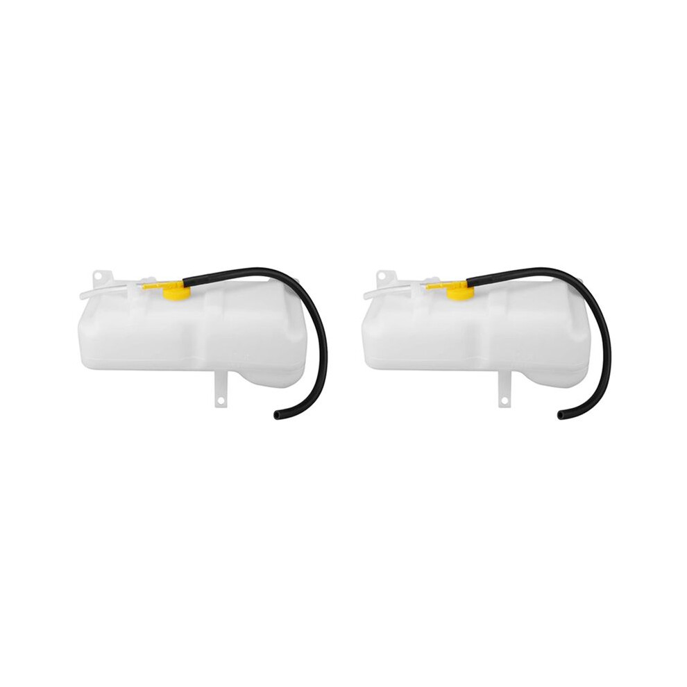 2X Coolant Reservoir Tank Car Coolant Overflow Bottle Dual Pipe Tank For Auto Patrol Gq/ Maverick 88-94 6032129618457