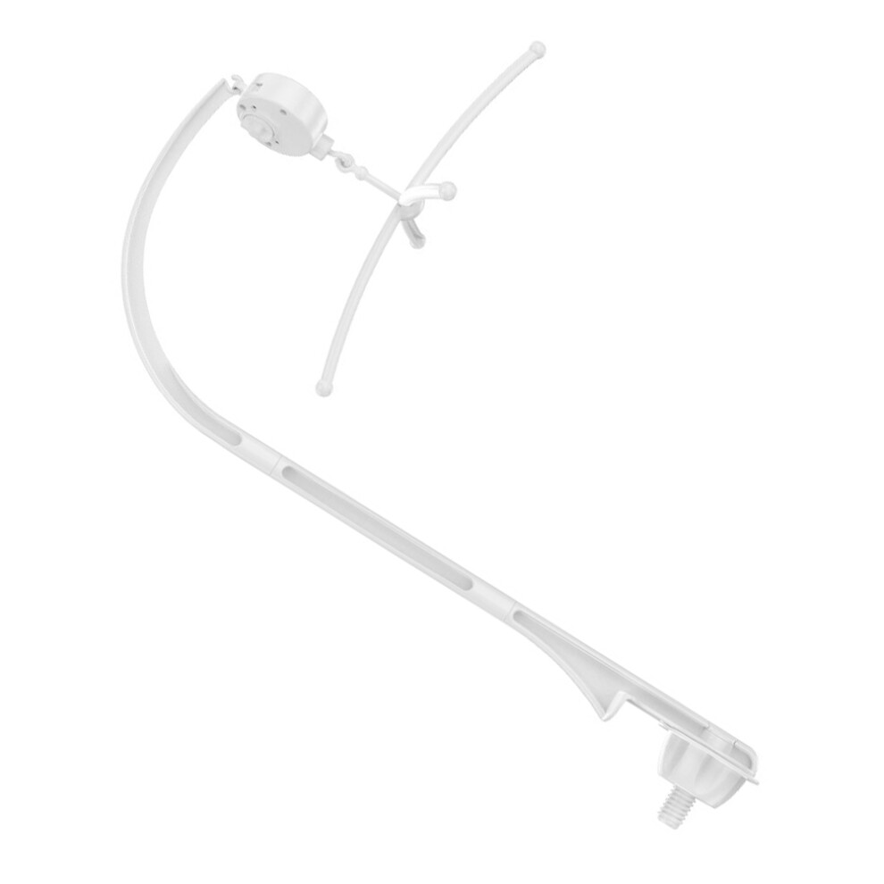 Ohphcall 1Set Mobile Stand White Plastic Holder For Hanging Toys