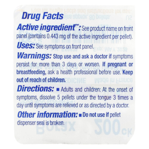 Boiron, Boraks, 200 CK, Ca. 80 Pellets 1