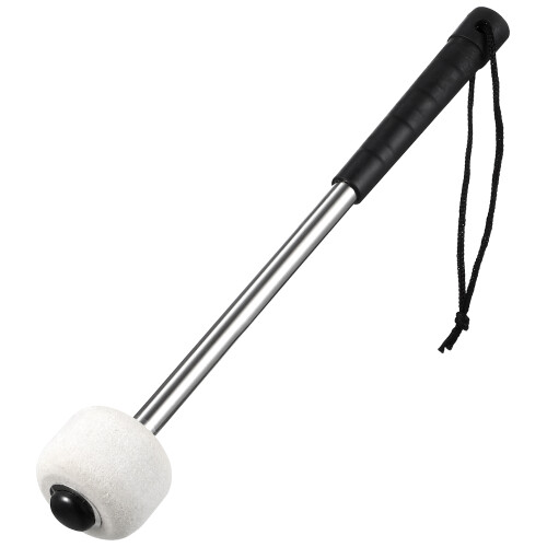 4Pcs Bass Drum Sticks Wool Felt Head Anti-Slip Handle Multi