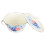 2Pcs Assorted Color Enamels Basin Kitchen Storage Pot with Lid 1