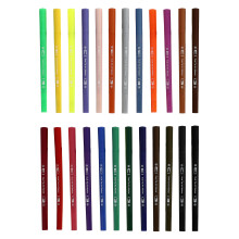 Multipurpose Plastic Watercolor Markers with Dual Tips