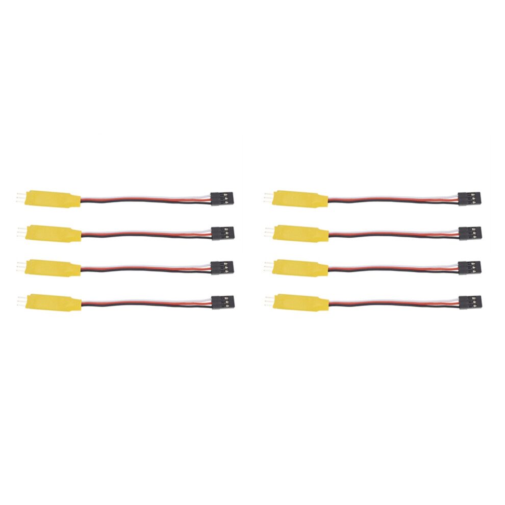 8Pcs 90 To 180 Degree Servo Expander Increase Steering Gear Angle Extender 3.6-16V Spare Parts For Rc Boat Robot Arm 4714017377166