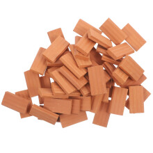 150Pcs Miniature Chocolate Bricks for Sand Table and Model Building