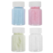 3Pcs White Flocking Powder for Crafts DIY Decor Dolls Cards Frames