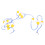 2Pièces Corde Flottante Nylon Séparatrice 1