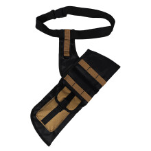 3Pcs Khaki Oxford Cloth Arrow Bags Wear-Resist Side Hip Storage Pouch