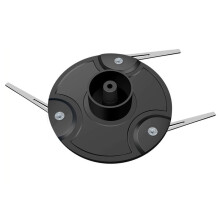 Cordless Lawnmower Replacement Blade Plate for Gardena Item 9822, 14702, with 3 Stainless Steel Blades Grass Trimmer