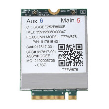 T77W676 4G Module LT4220 4G WWAN Card 917817-001 for  Elite X21013 G3 EliteBook X360 1030 G3 Module