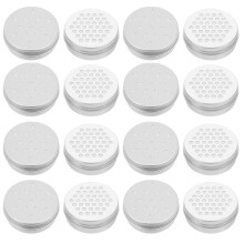 20Pcs Dog Scent Training Canisters Aluminum Silver for Odor Detection