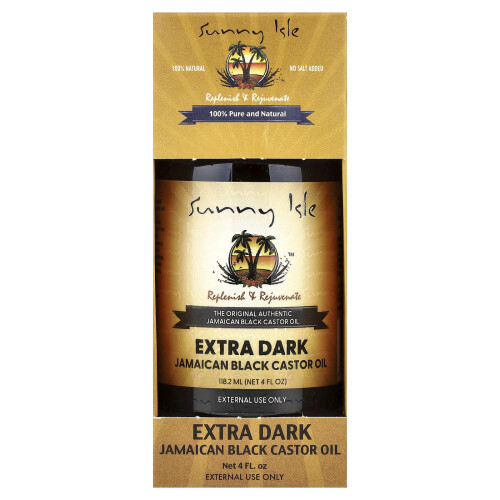 Ulei de Castor Extra întunecat Jamaican, 4 fl oz (118.2 ml) 1