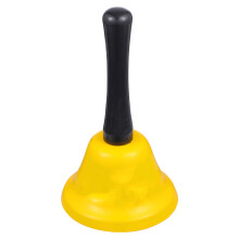 Gele Partybel Met Metaal, Handheld Servicebell Voor Club