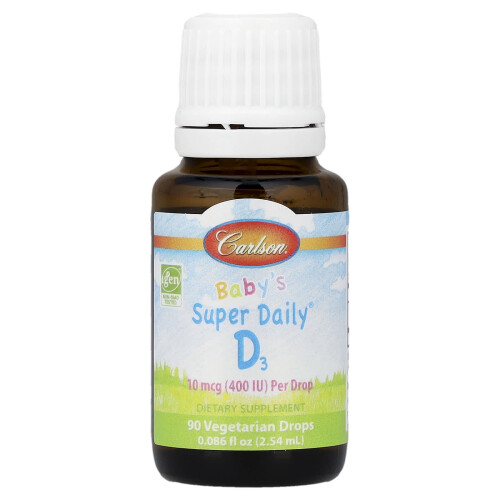 Carlson, Bébi napi D3, 0.086 fl oz (2.54 ml) 2