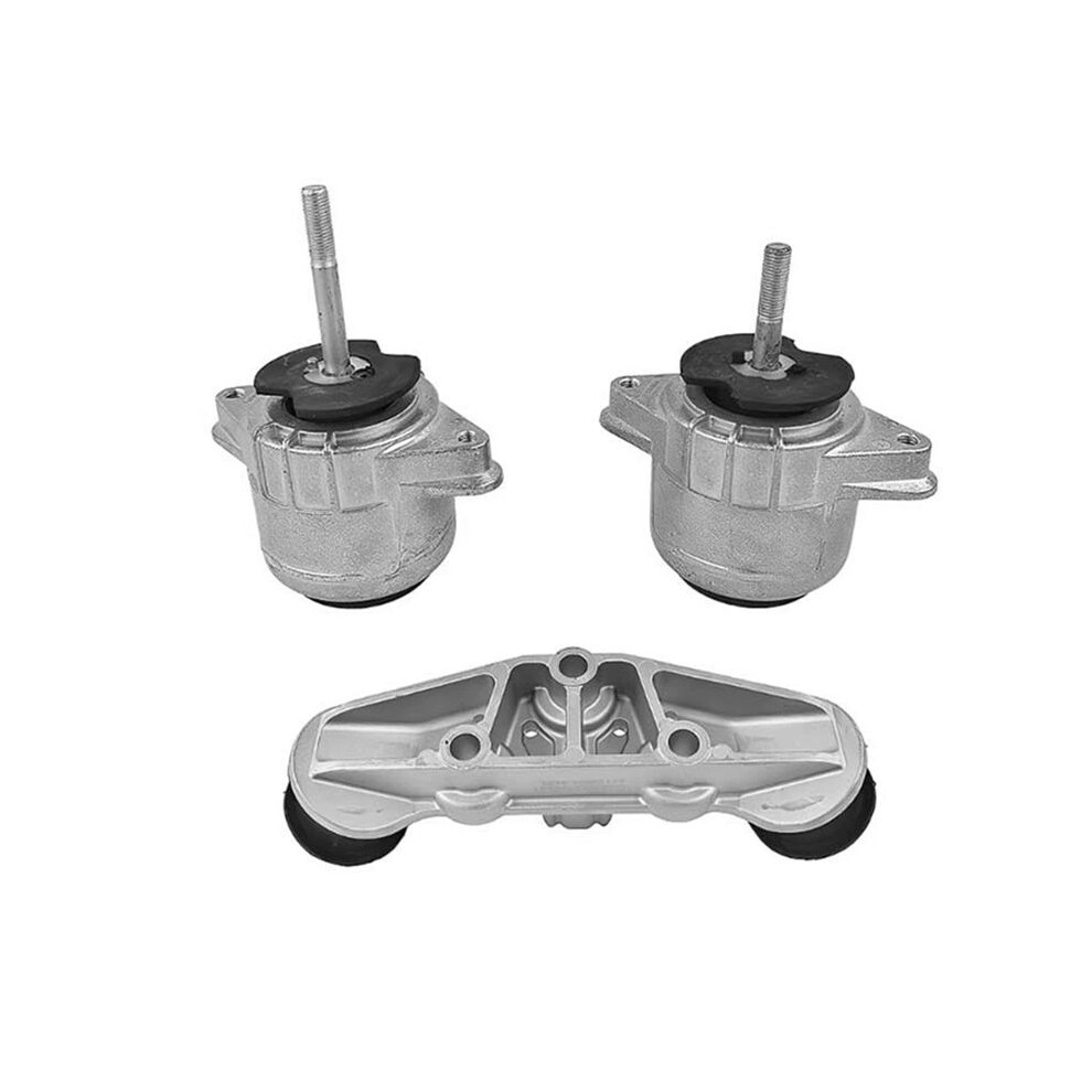 3Pcs Engine Mounts Transmission Upper Arm Bracket Kit For 2010-2016 94837505712 94837505811 97037511801 6031515076758