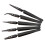 10Pcs Durable Black Anti-Static Ceramic Precision Tweezers for Coils 1