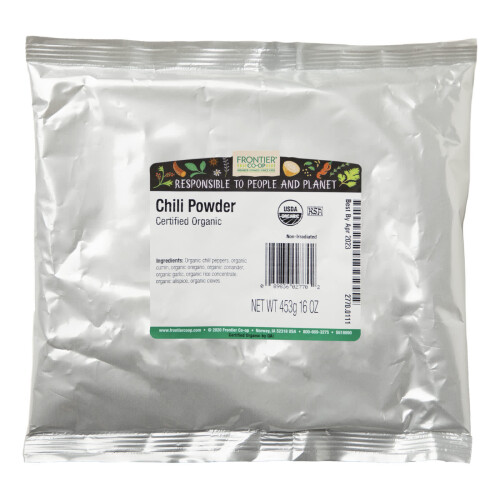 Frontier Co-op, Οργανική Χιλής Πιπέρι, 16 oz (453 g) 1