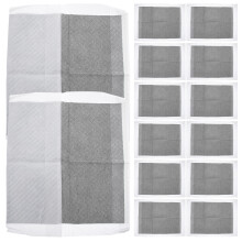 100Pcs Indoor Puppy Training Pads Bamboo Charcoal Pet Cage Liners Grey