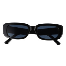 3St Trendy Zwarte Vierkante Zonnebril Unisex Geschikt Alle