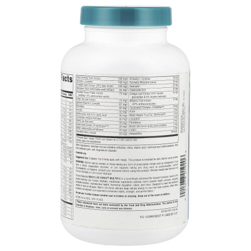 Source Naturals, Men's Life Force Multiple, 180 Tabletten 2