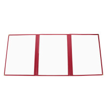 5Pcs PVC Menu Covers Practical Restaurant Accessories