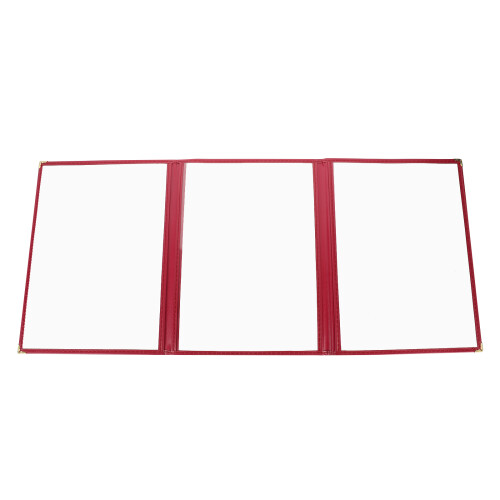 5Pcs PVC Menu Covers Practical Restaurant Accessories