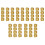 500Pcs M3 Thread Knurled Brass Threaded Heat Set Heat Resistant Insert Embedment Nut,M3X5X4,for 3D Printer Voron 2.4 Etc 1