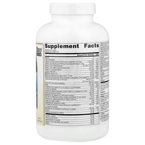 Source Naturals, Life Force Multiple, Zonder IJzer, 120 Tablets 1