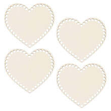 12St Beige Tas Basis Shaper Voor DIY Hartvormige Tas