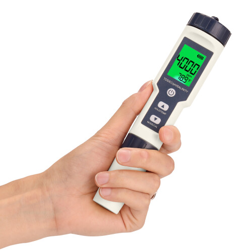 5-in-1 pH-EC-TDS-Salinitätsthermometer 180 mm IP67 2
