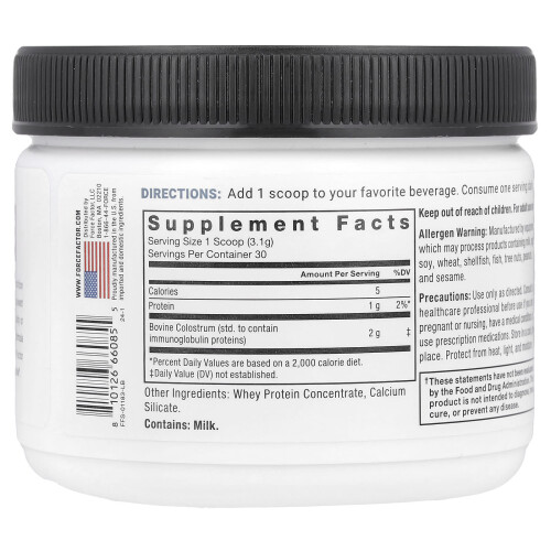 Force Factor, Primal Origins, Kolostrum, Ongezoet, 3,28 oz (93 g) 1