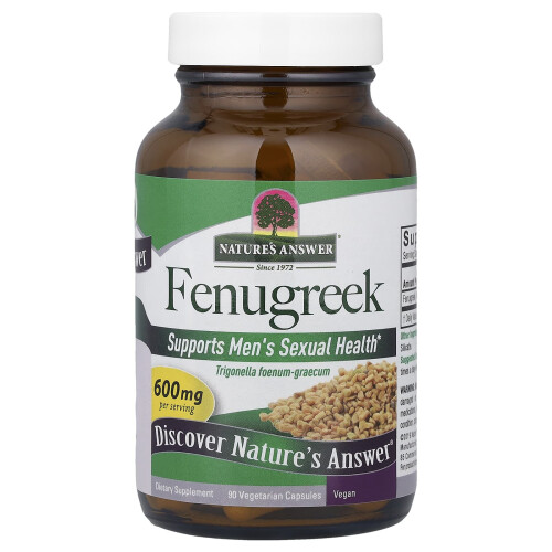 Nature’s Answer Fenugreek Seed Vegetarian Capsules – 90 Count 2