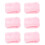 12St Roze Slapend Haarrollers Coral Fleece Haarstyling Set 1