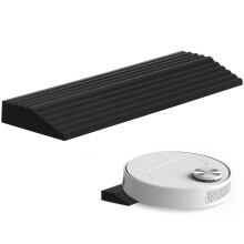 4St Flexibele Rubber Drempel Ramp Voor Schoonmaakrobot Thuis
