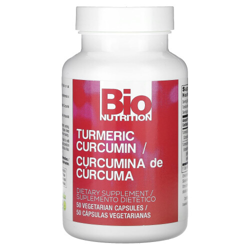Bio Nutrition, Turmeric Curcumin, 50 Vegetarische Kapsules 2