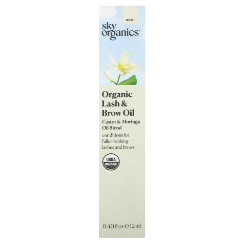 Sky Organics, Οργανική Μαύρη & Βρόμια Οϊλ, Καστάρ & Μορίνγκα Οϊλ Μίξ, 0,40 fl oz (12 ml) 1