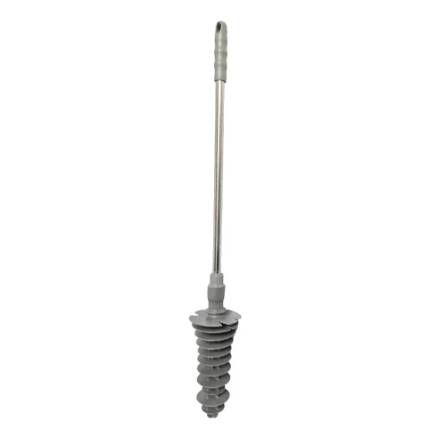 2Pièces Déboucheur Wc Piston Flexible Design Ergonomique