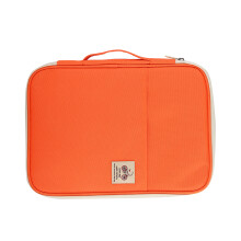2St Gele A4 Document Bag Waterdichte Portfolio Organizer Zakenset Reis