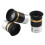3 PÇS/SET 1,25 Polegadas 62 Graus 4mm 10mm 23mm Telescópio Astronômico Asférico Conjunto de Combinação de Ocular  Angular 4